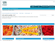 Tablet Screenshot of guides.careers.sussex.ac.uk
