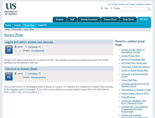 Tablet Screenshot of blogs.sussex.ac.uk